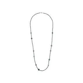 Sparkly Long Gemstone Necklace