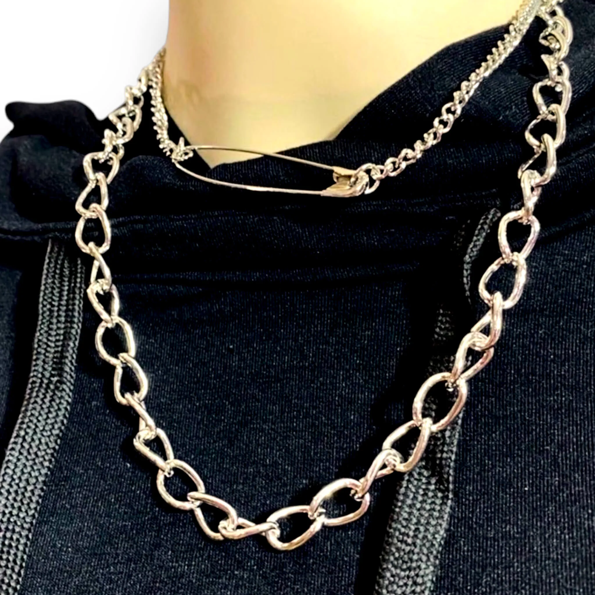 Stackable Streetwear Necklace Sets