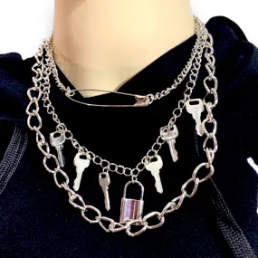 Stackable Streetwear Necklace Sets