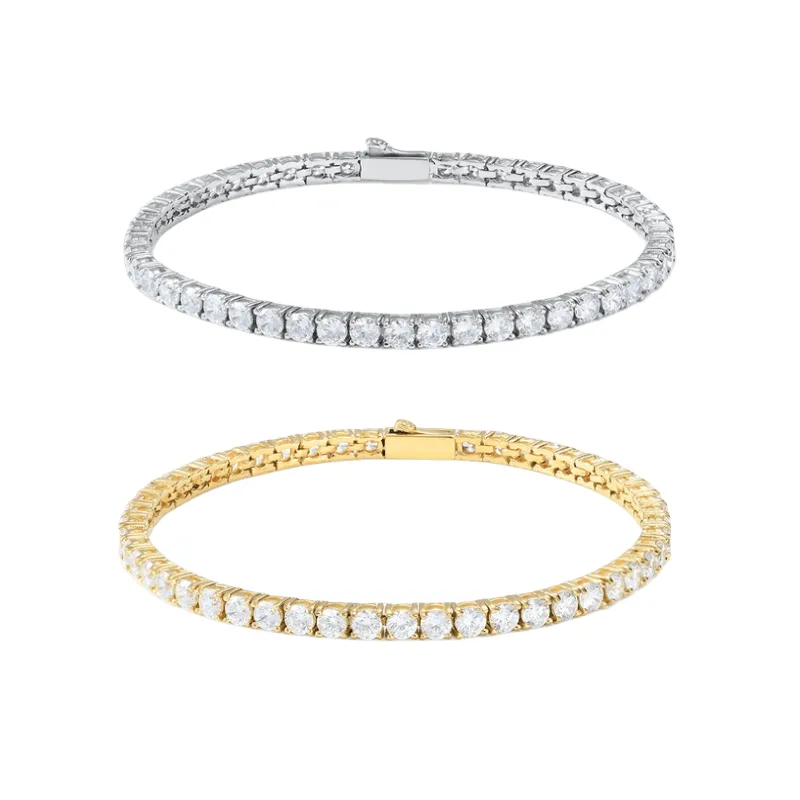 Tennis Combo 4MM (Gold   Silver)
