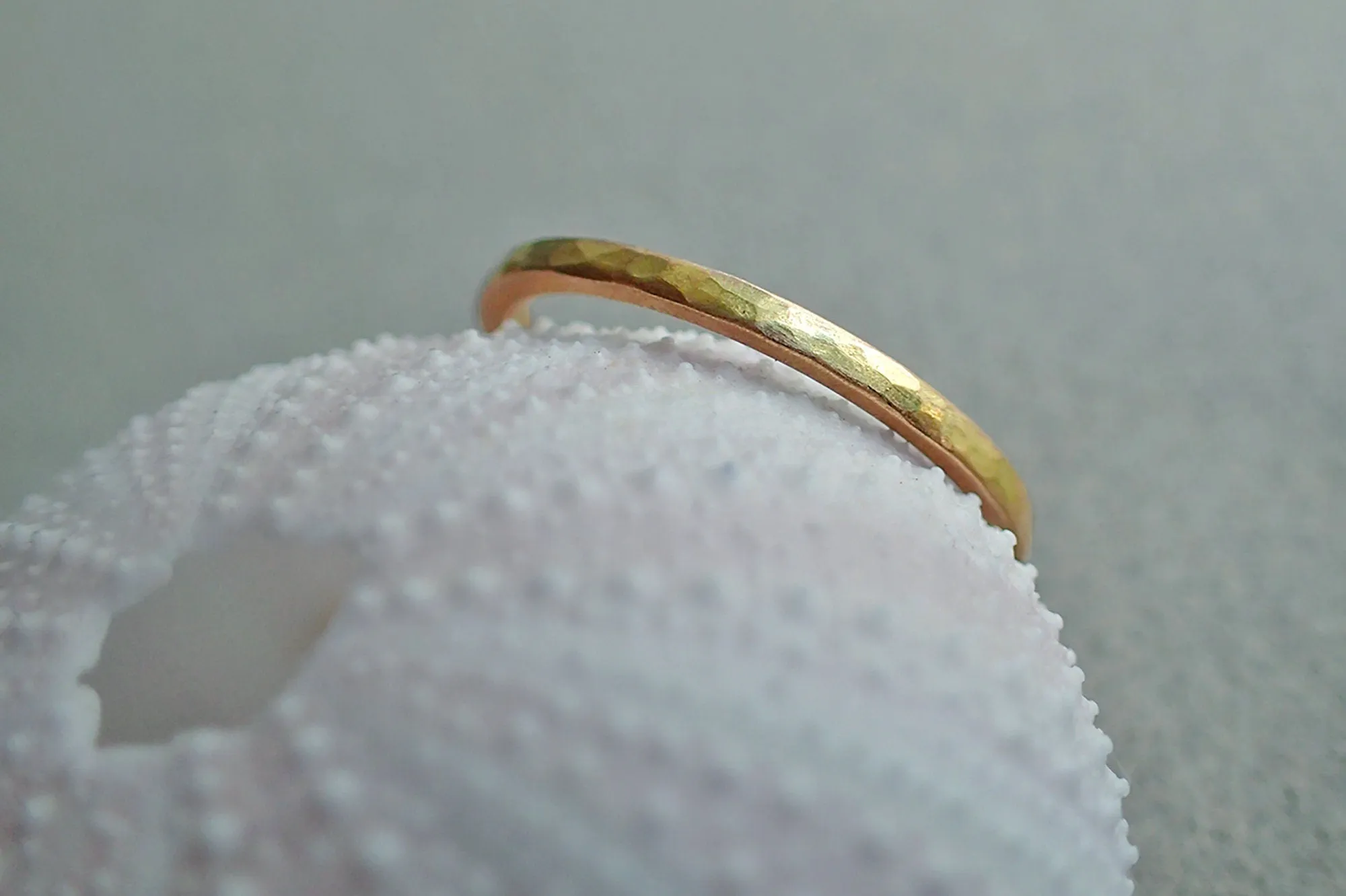 Textured Gold Ring