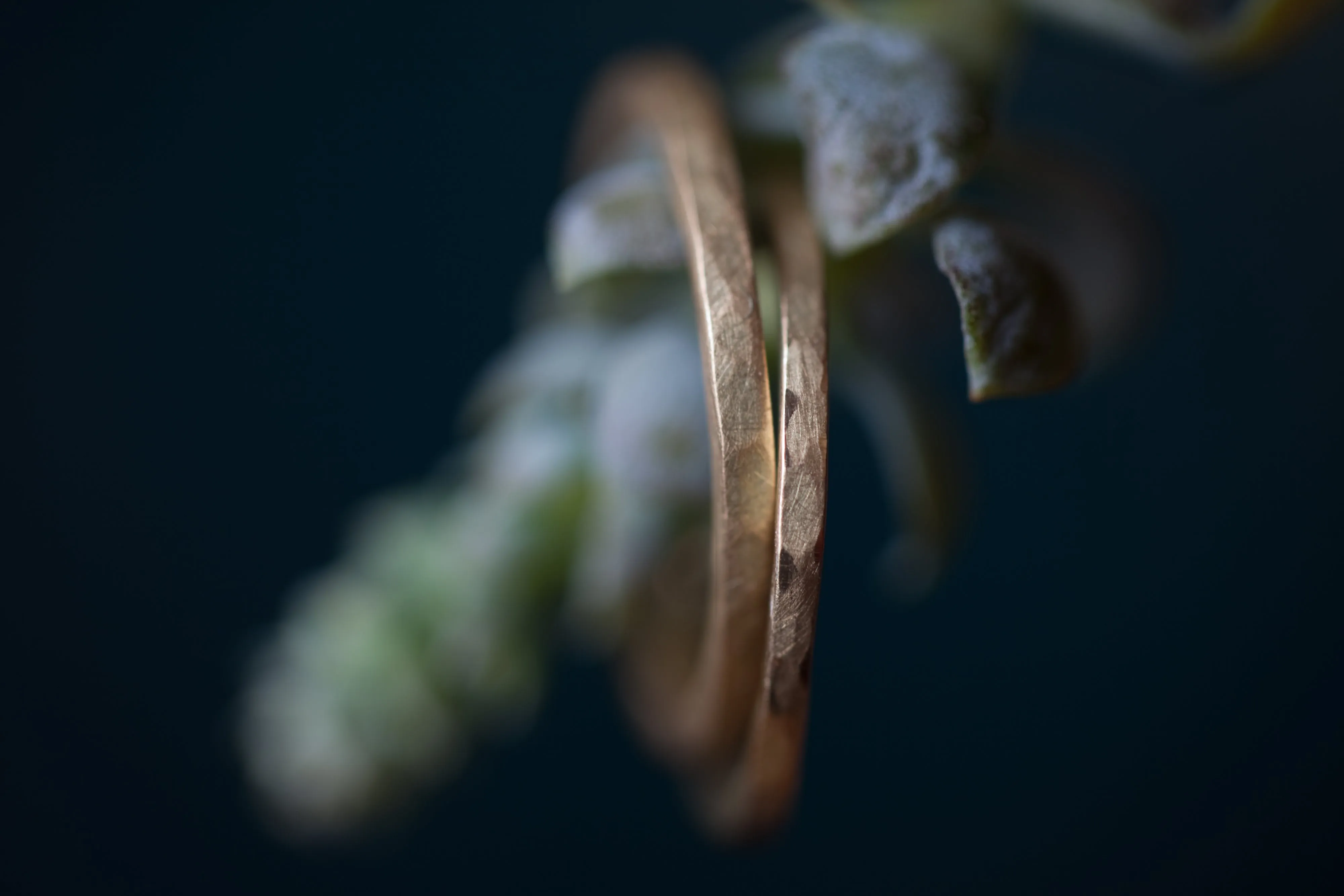 Textured Gold Ring
