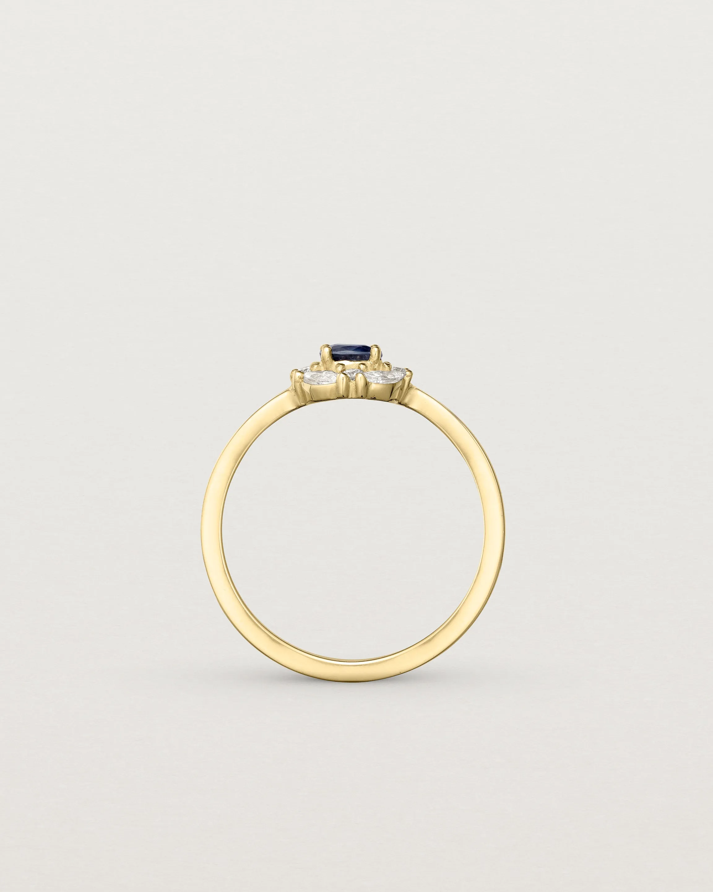Tilly Halo Ring | Australian Sapphire & Diamonds