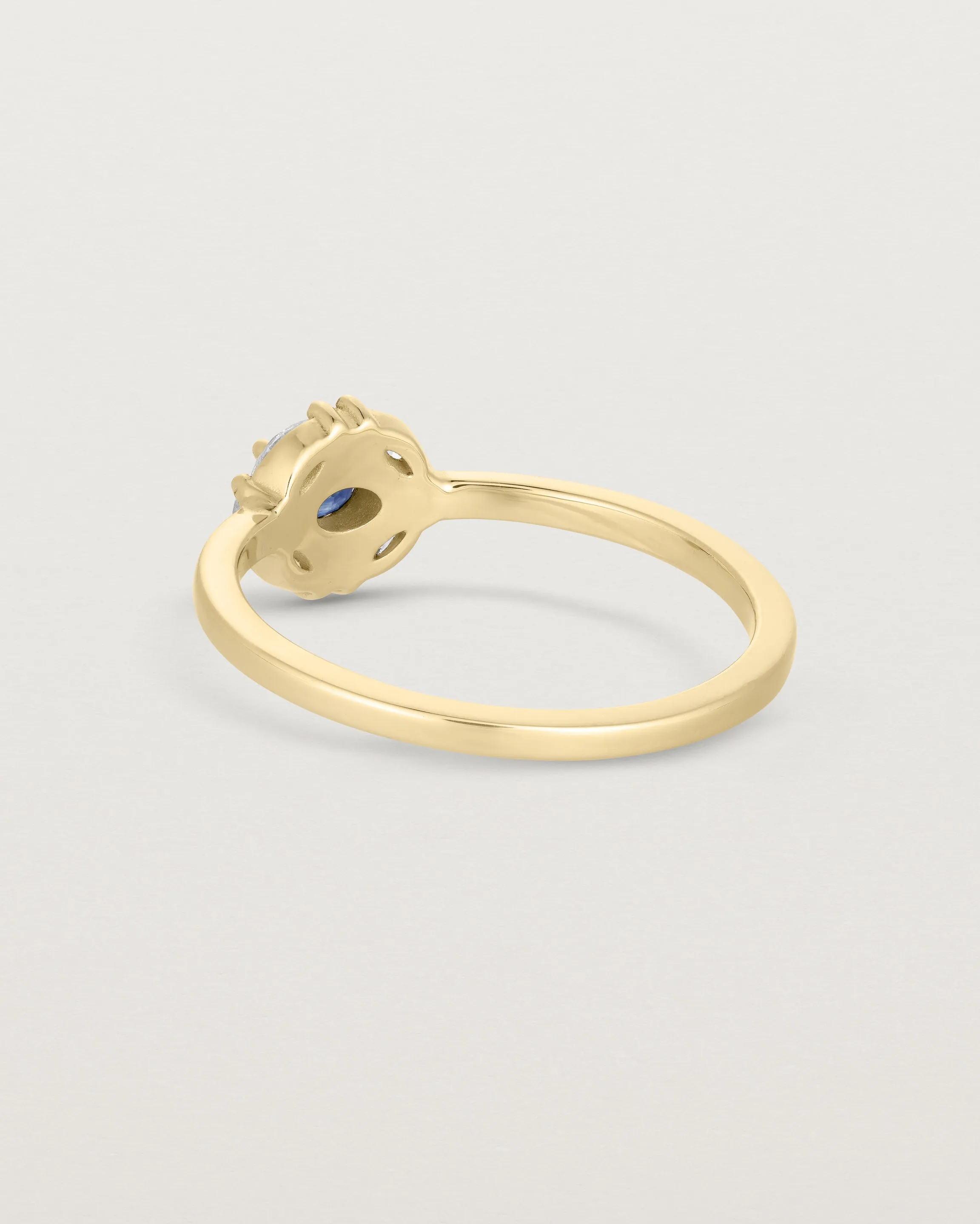 Tilly Halo Ring | Australian Sapphire & Diamonds