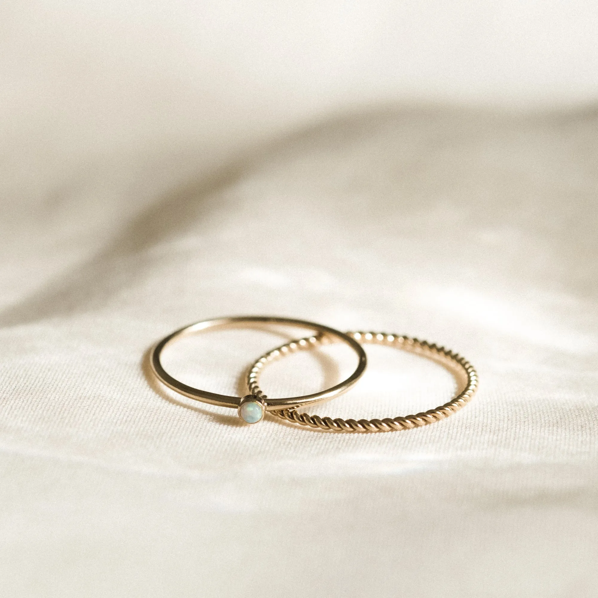 Tiny Opal Ring