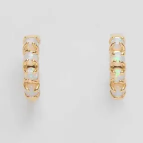 TRAMPS   THIEVES Sonata Opal Hoop Earrings
