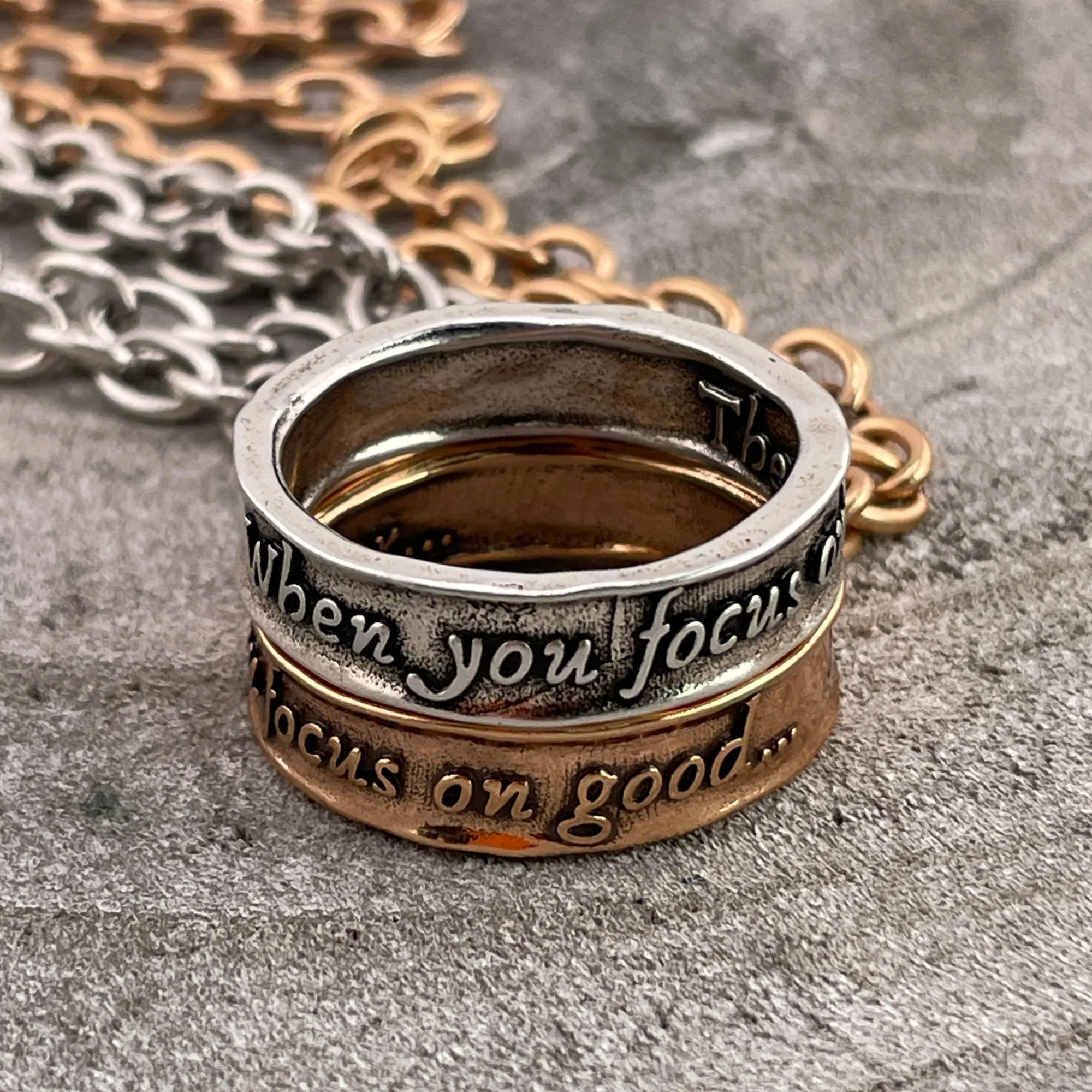 WHEN YOU FOCUS ON GOOD... | RING | Fusion Duo Bundle