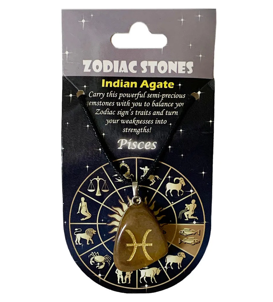Zodiac Gemstone Necklace