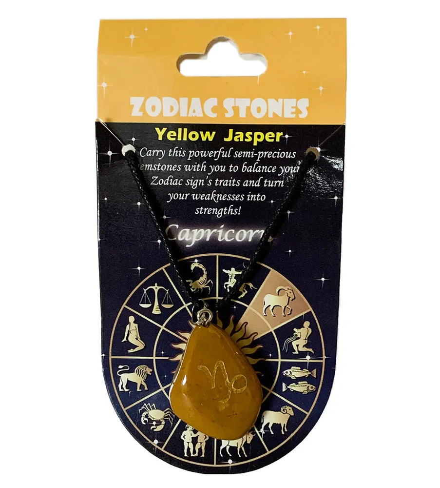 Zodiac Gemstone Necklace