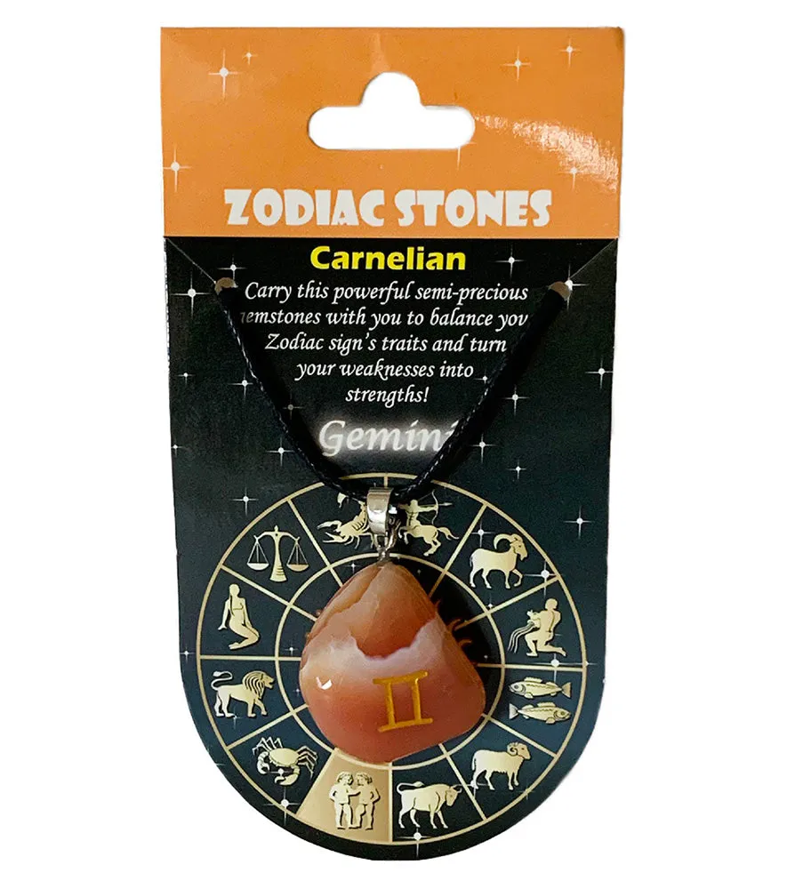 Zodiac Gemstone Necklace