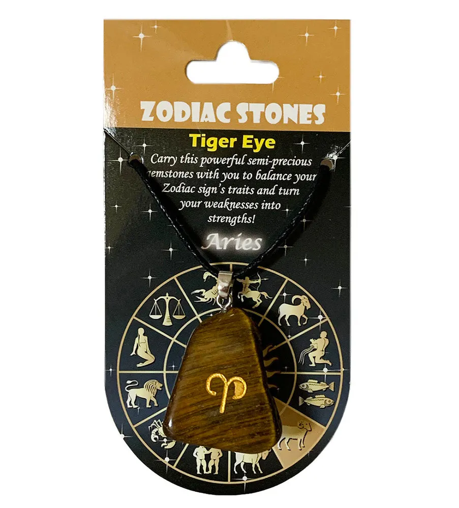 Zodiac Gemstone Necklace